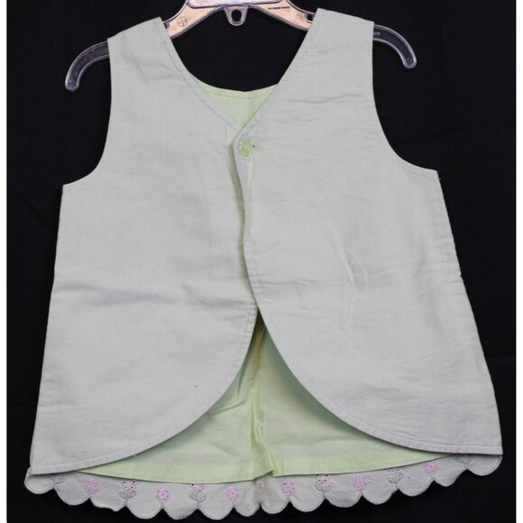 2006 Gymboree 4pc Easter Garden Bloom Outfit sz 7 Shirt Pants Glasses Clip Bow - Picture 10 of 12